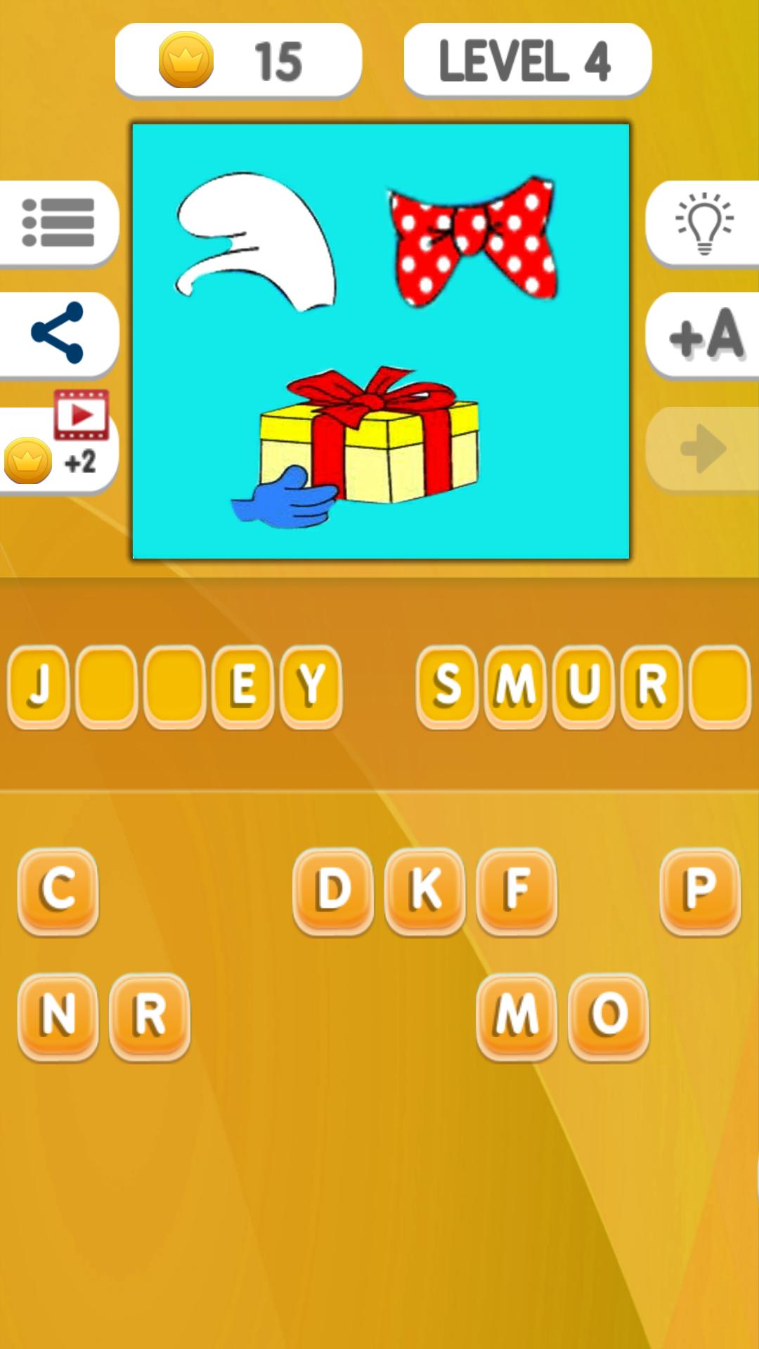 Quiz Pics for Smurf Characters
