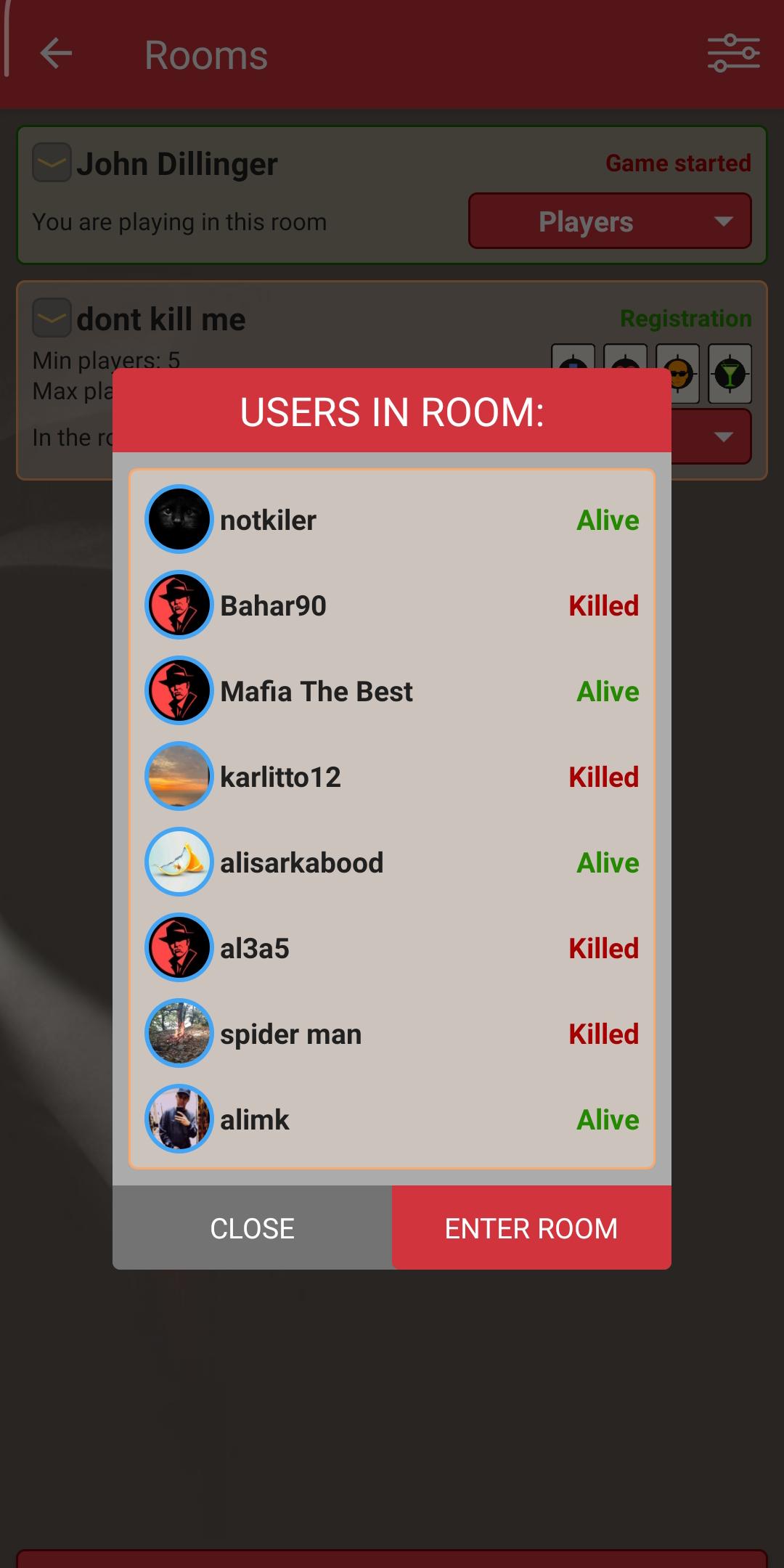 Mafia online