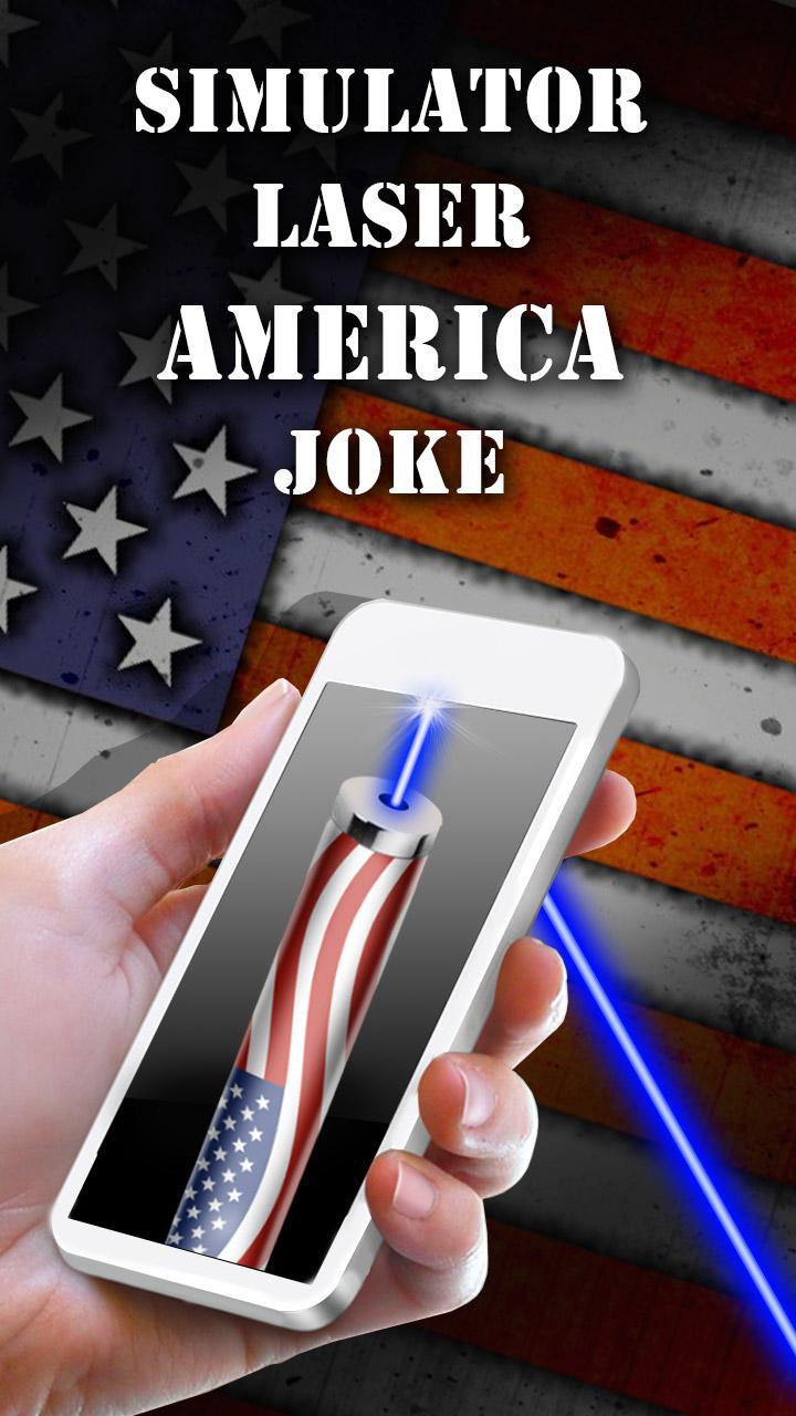Simulator Laser America Joke
