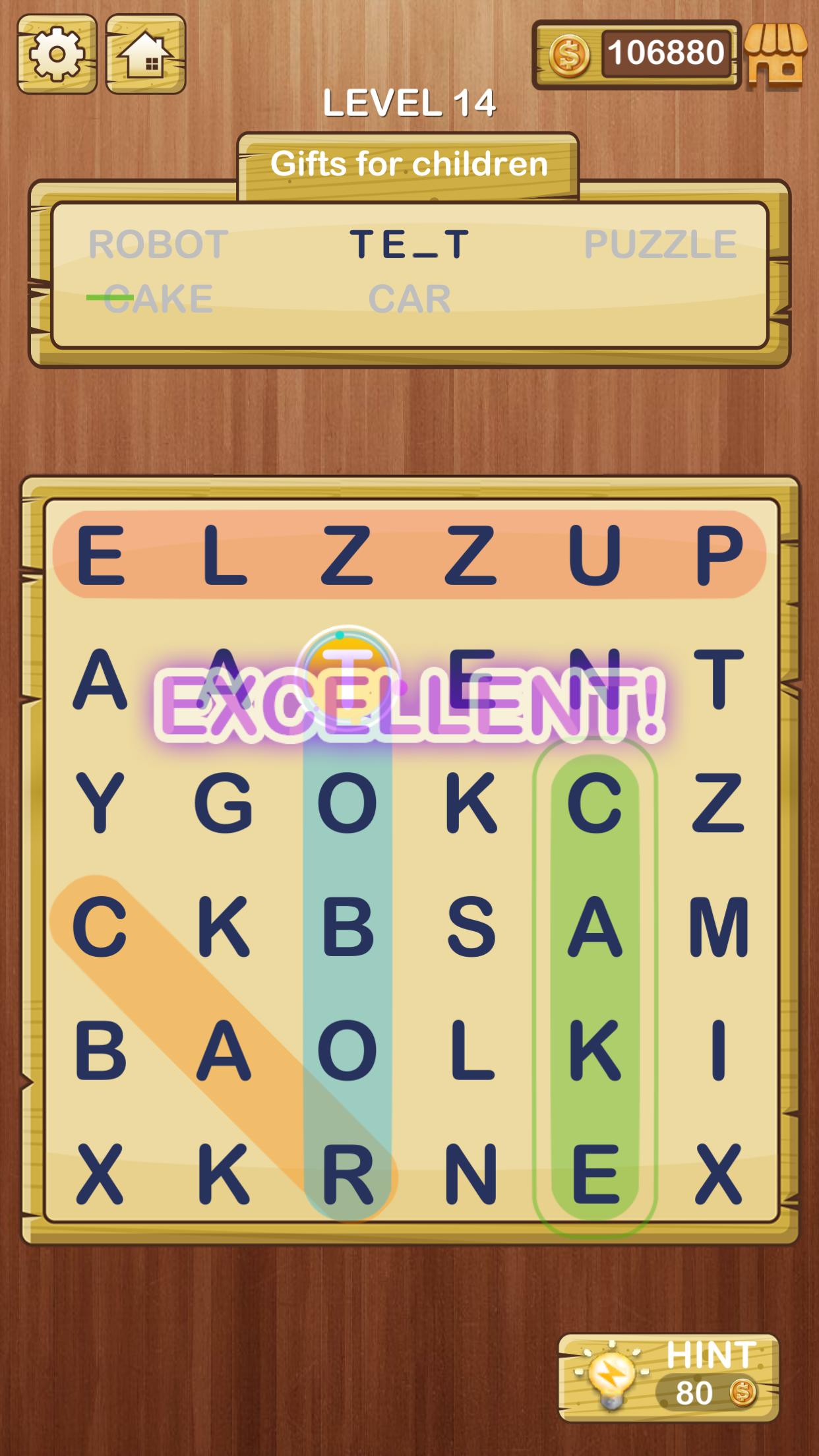Word Swipe Search - Fun Finder