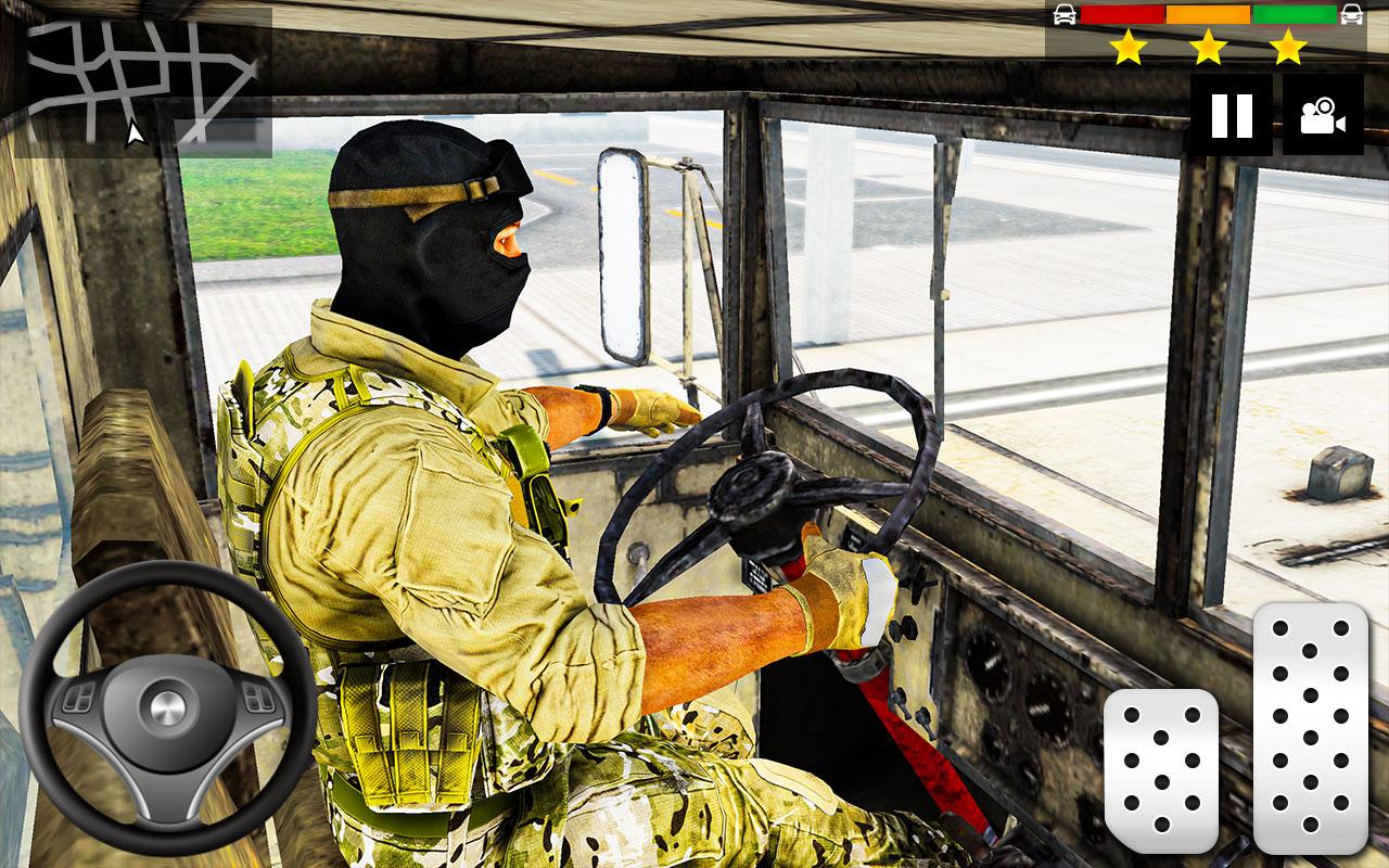 Army Truck Simulator Car Games