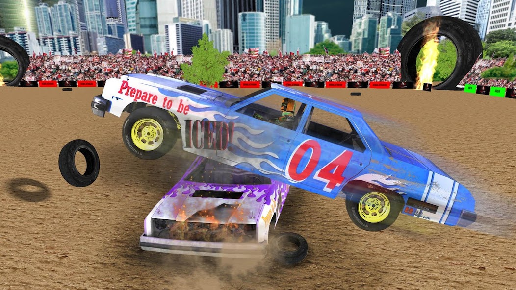 Demolition Derby Car Racing