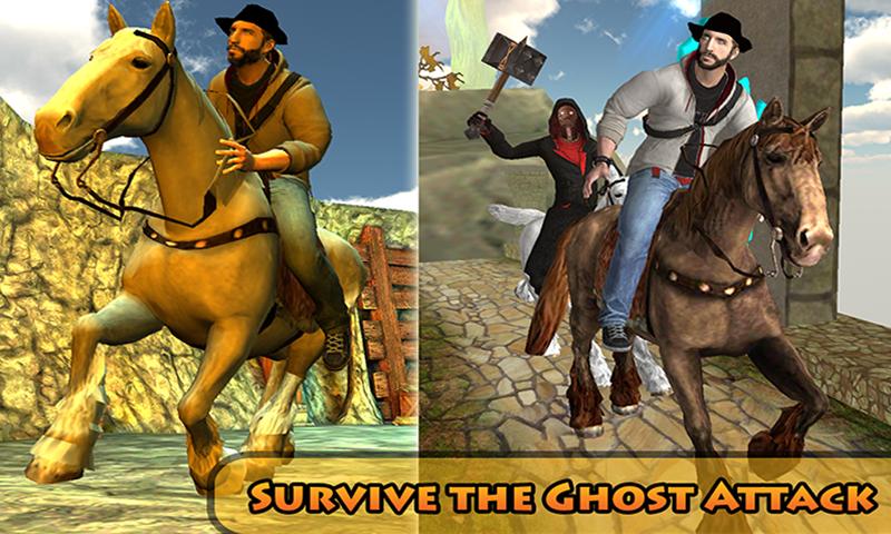 Temple Horse Ride- Fun Running Game