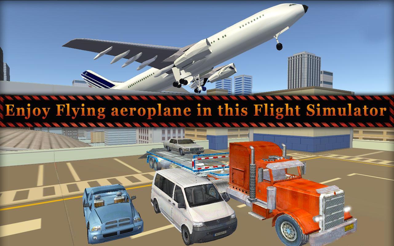 Cargo Plane Car transporter 3D