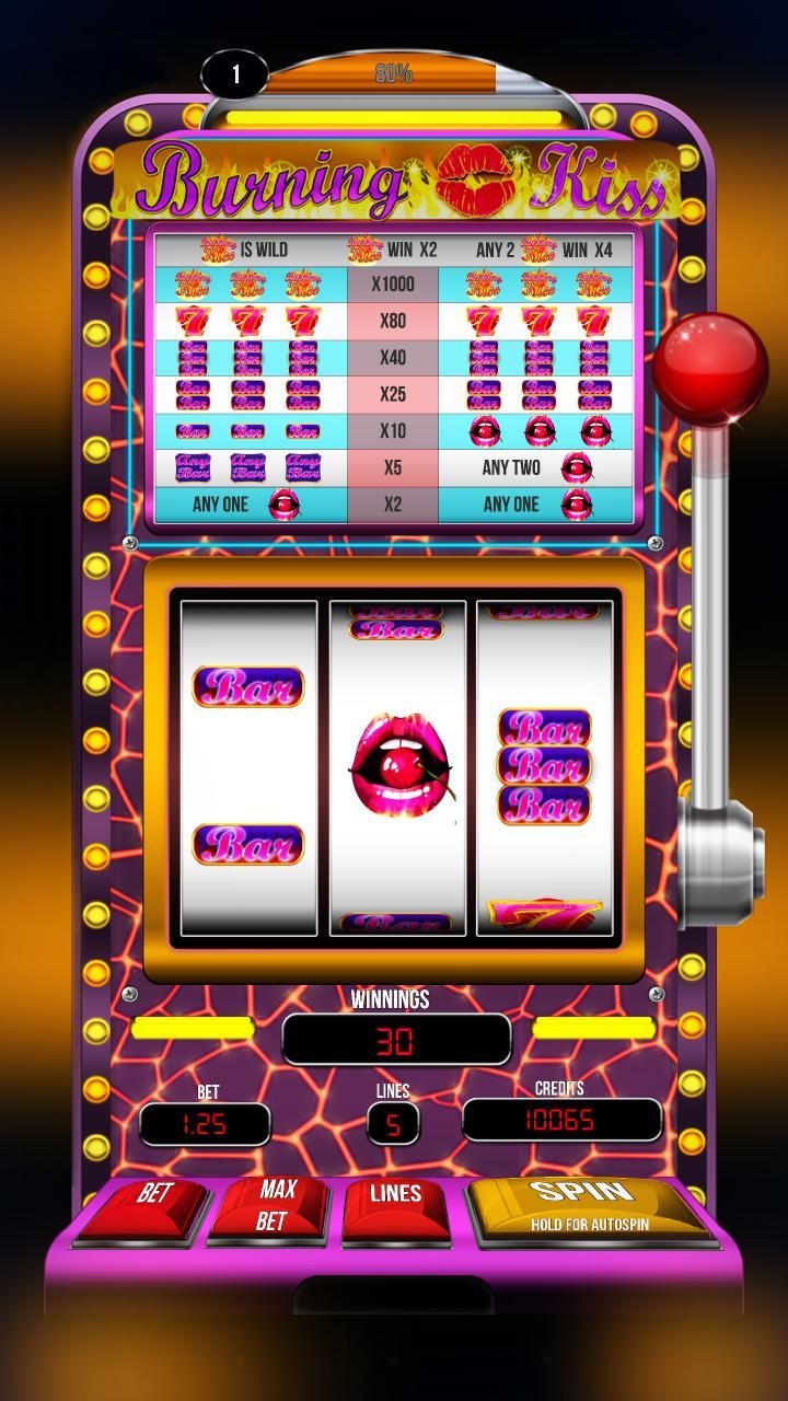 Casino Slots: Burning Kiss