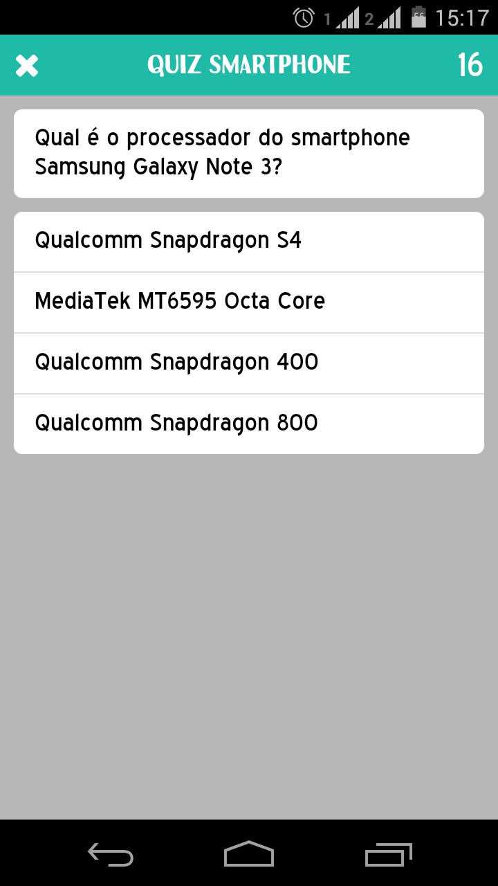 Quiz Smartphone