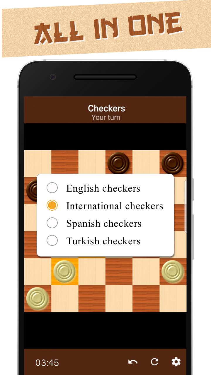 Dama - Free checkers