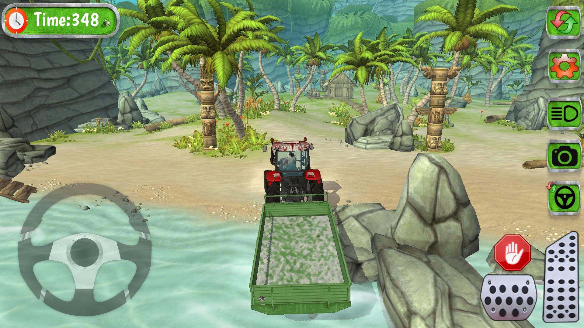 Tractor hill climb racing 3D