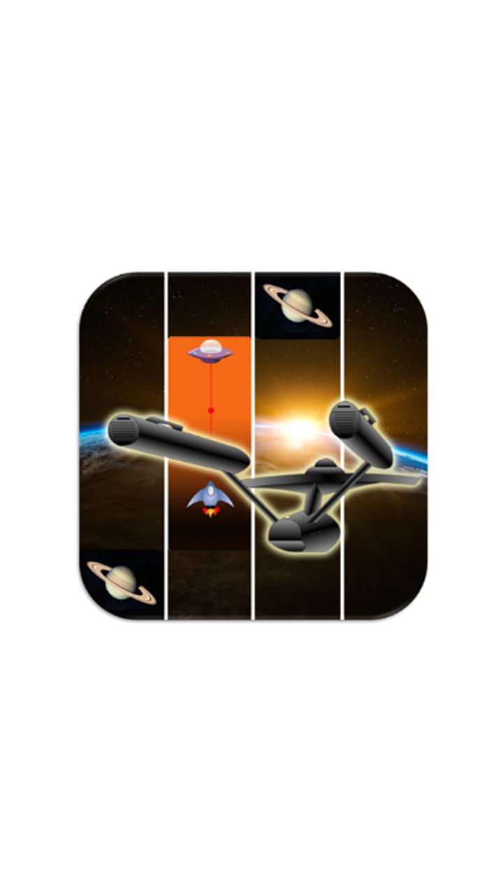 Galaxy Wars Piano Tiles