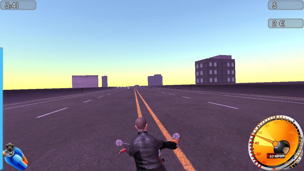 Traffic Biker