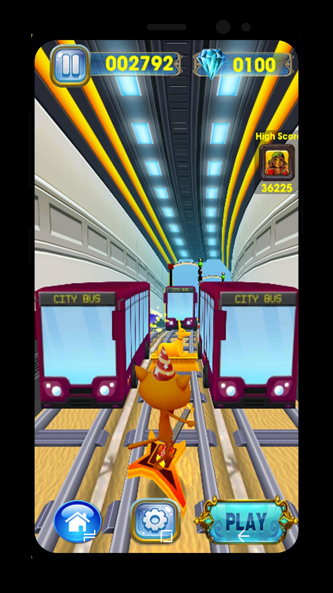 Cat Runner-Online Rush Subway Sonic Talking Pet