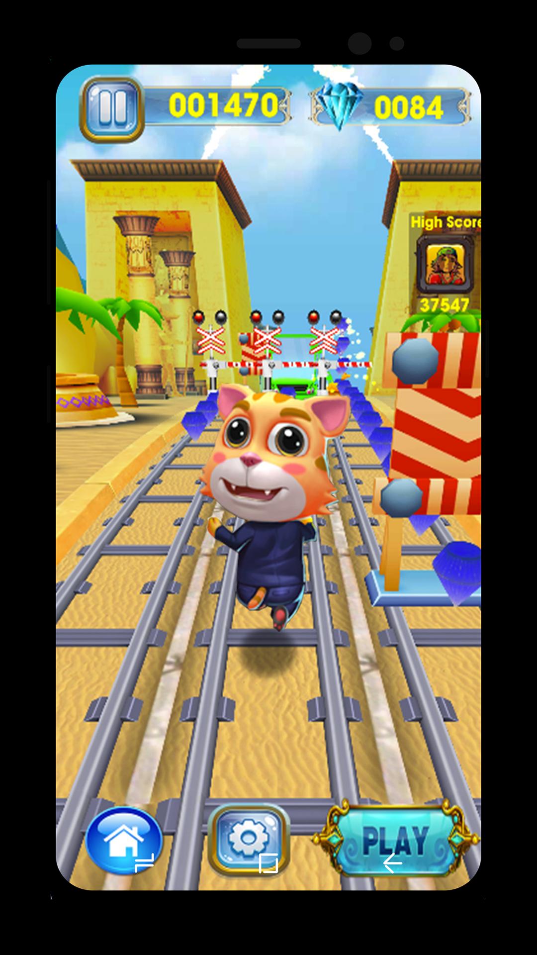 Cat Runner-Online Rush Subway Sonic Talking Pet