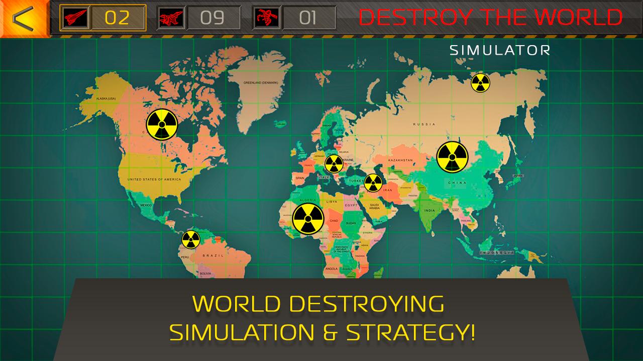 Destroy the World. Simulator