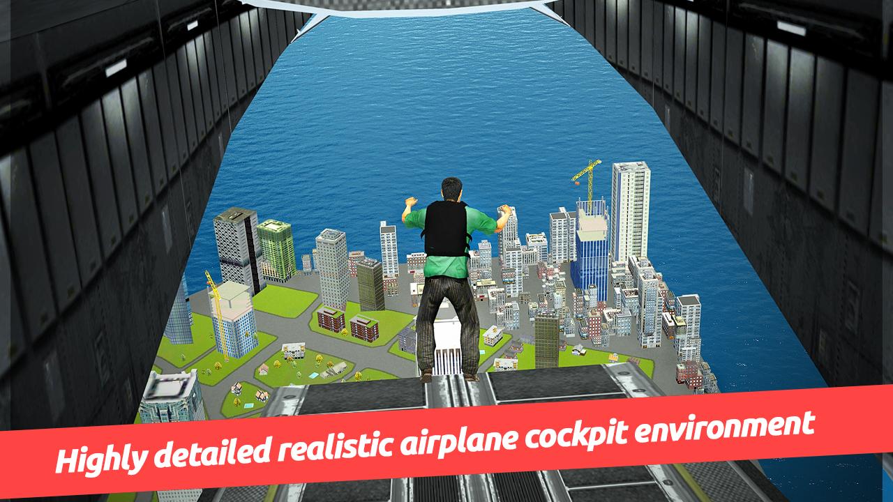 Sky Dive Airplane Simulator 3D
