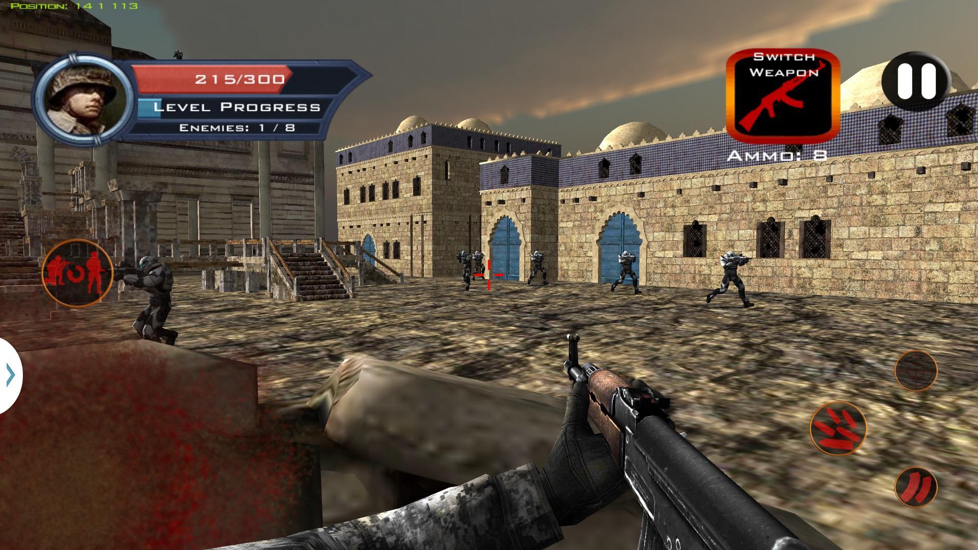 Target Sniper City War 3D