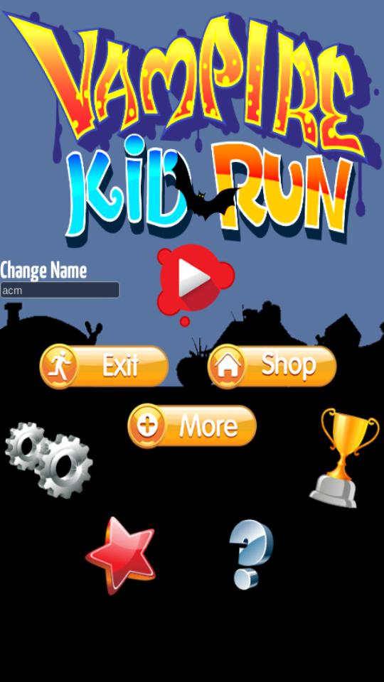 Vampire Kid Run 3D Free