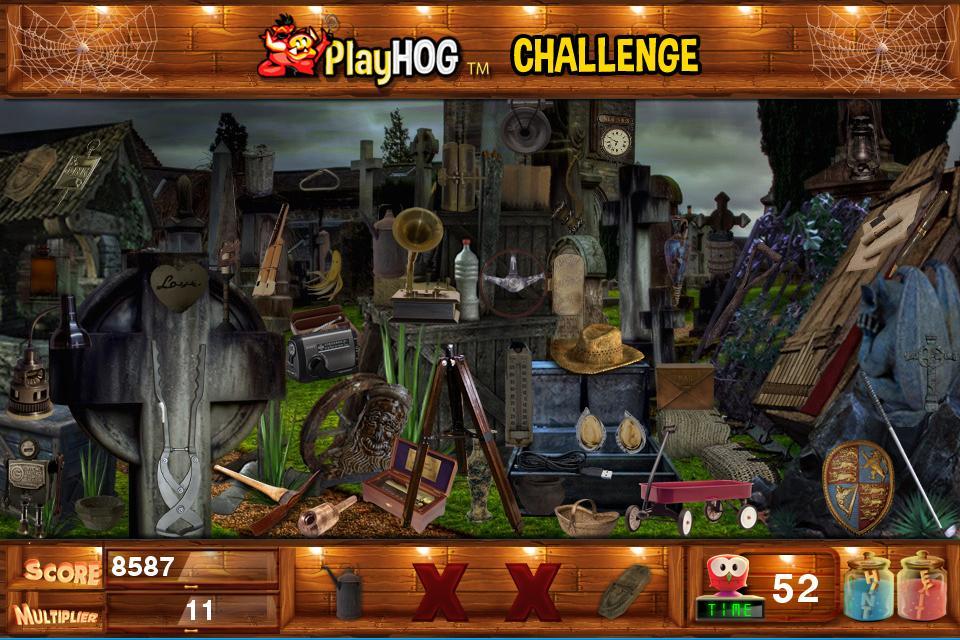 Challenge #55 R.I.P. New Free Hidden Object Games