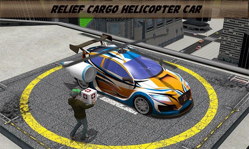 Helicopter Car: Relief Cargo