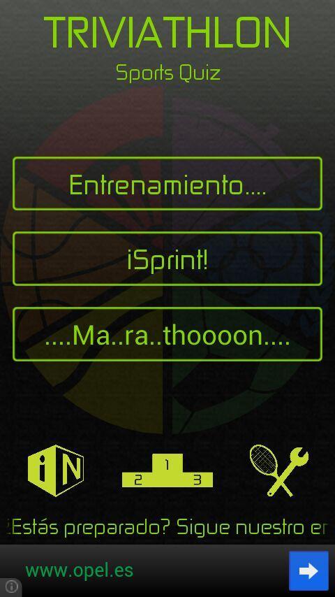 Triviathlon Sports Quiz