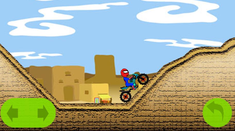 Spider man Motorbiker Game