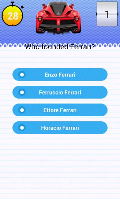 Quiz for Ferrari Fans