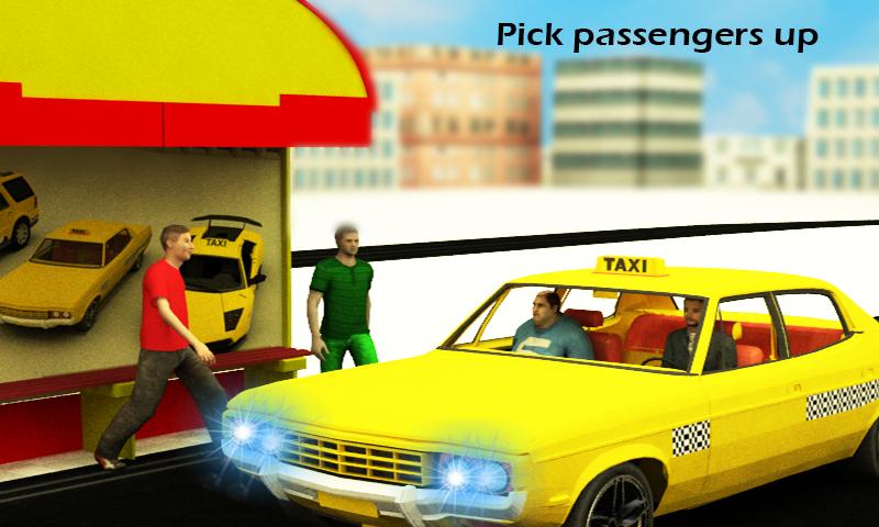 Modern Taxi Drive Simulator