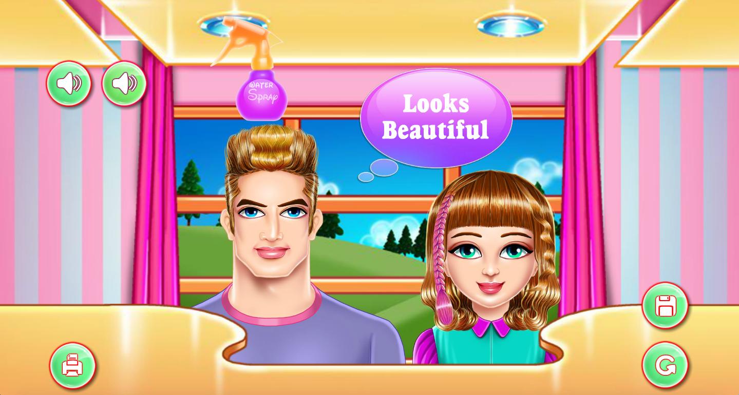 Virtual Barber Beard Shop - Hair Cutting Salon
