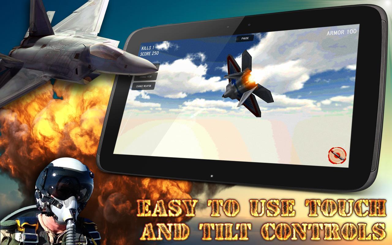F-22 Raptor Air Combat