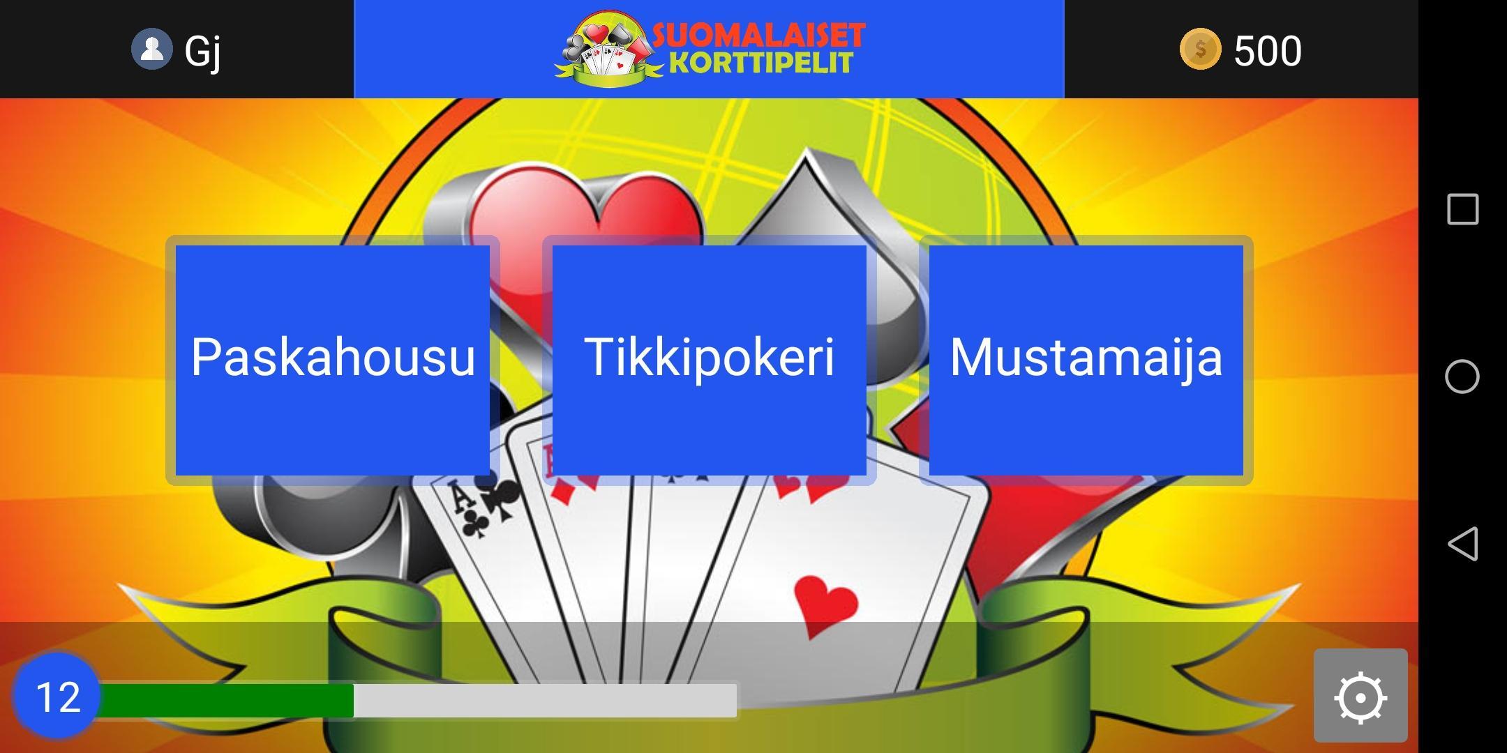 Suomalaiset korttipelit online