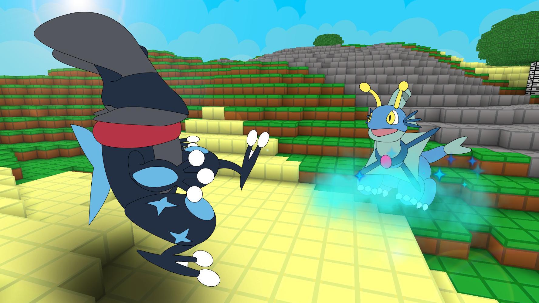 Pixelmon Craft Go: Trainer Battle