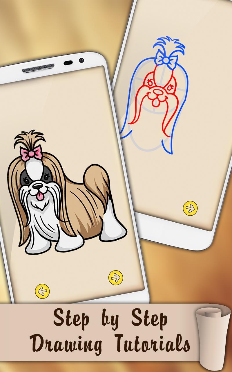 Draw Cute Puppies and Dogs