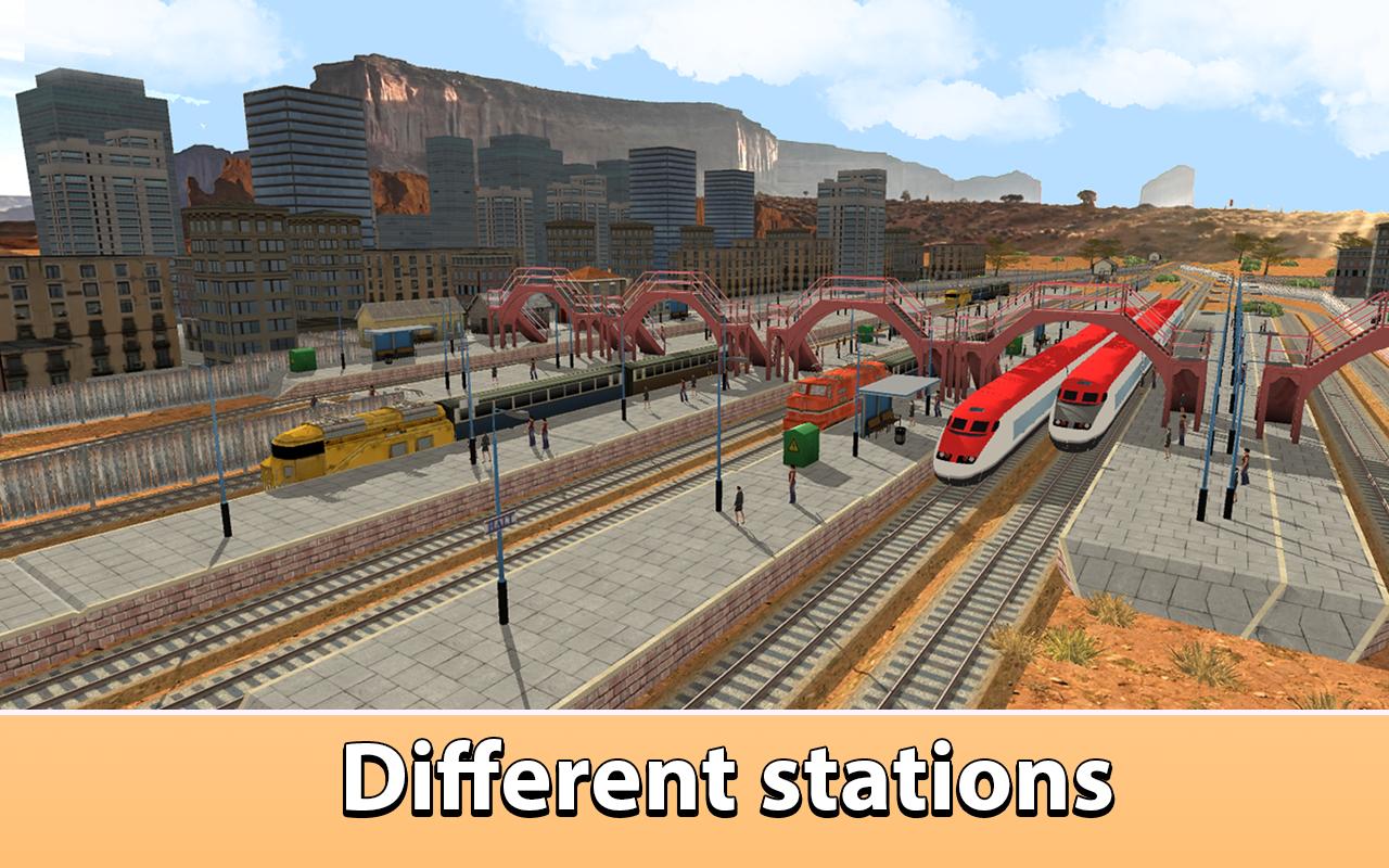 USA Railway Train Simulator 3D