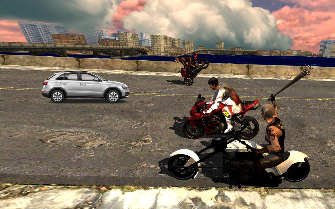Moto Rider Death Racer