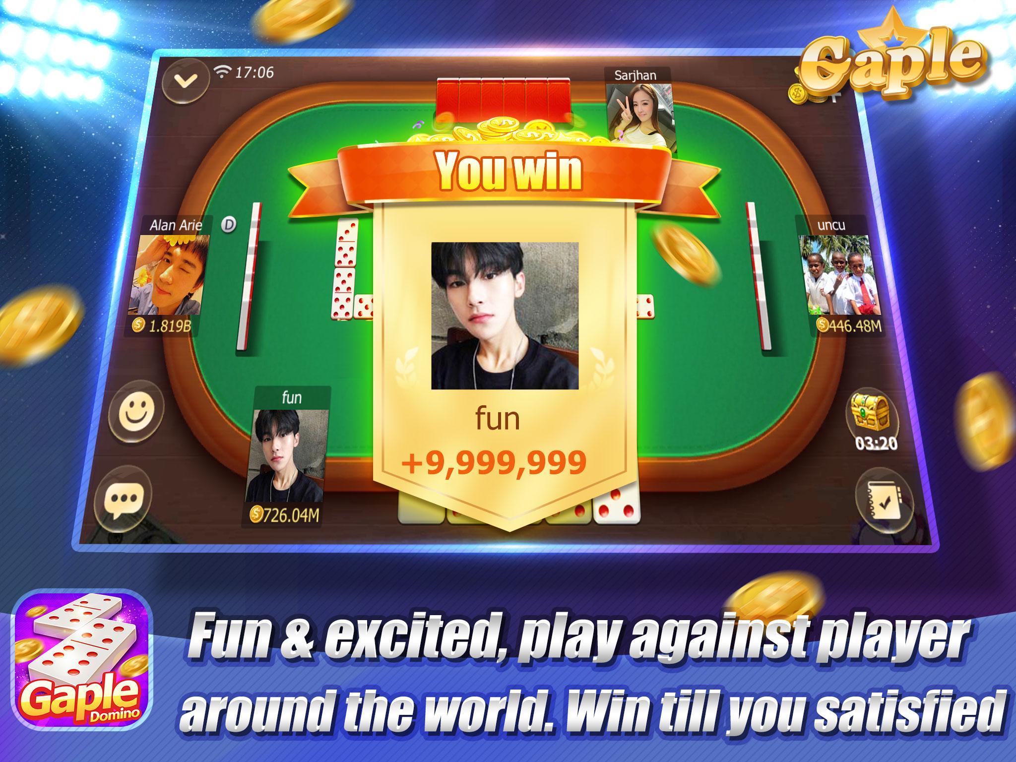 Domino Gaple:Online qiuqiu 99